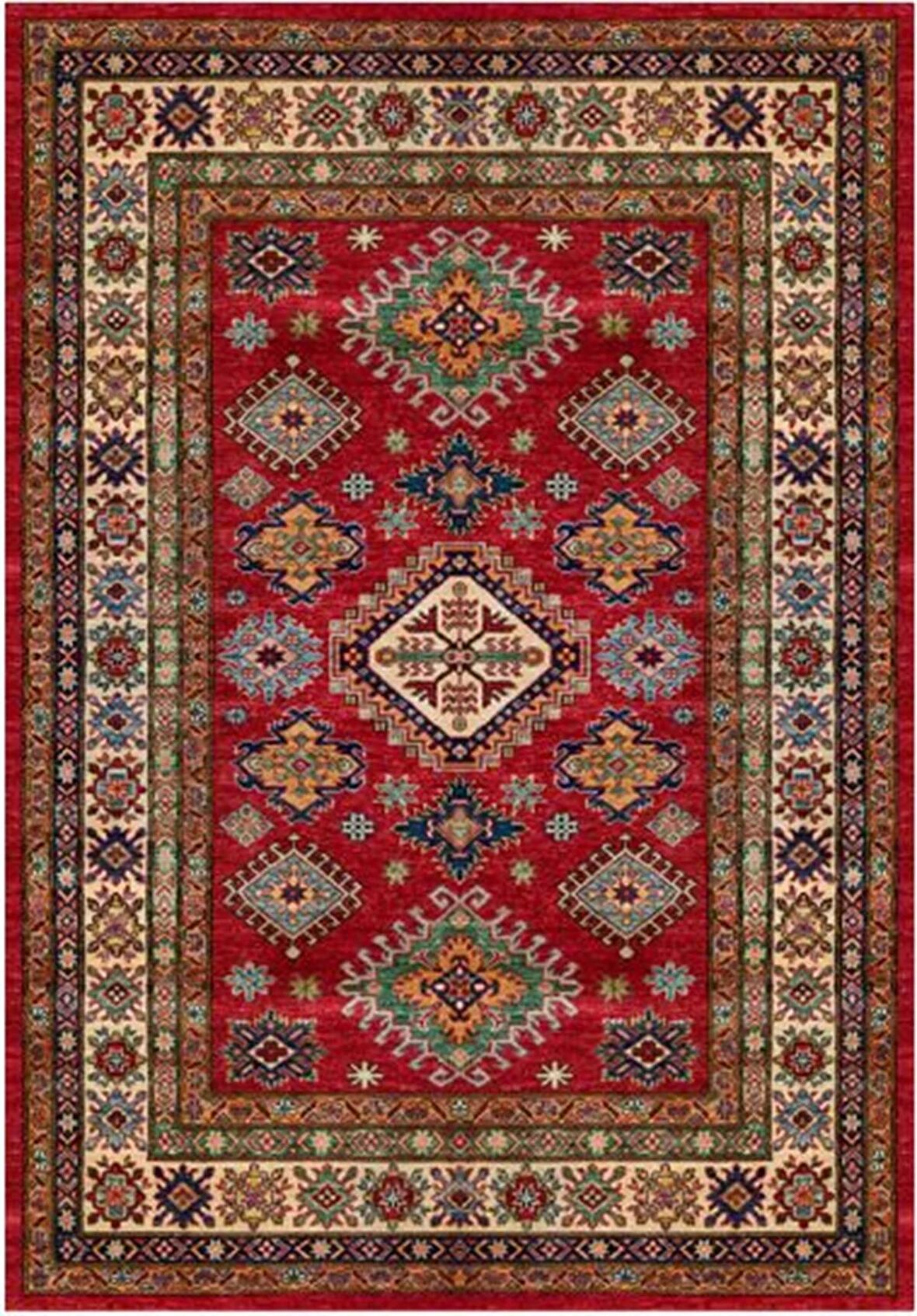 Çam Halı Gloria TD741 Multi Etnik Desen Dokuma Saçaklı Kilim