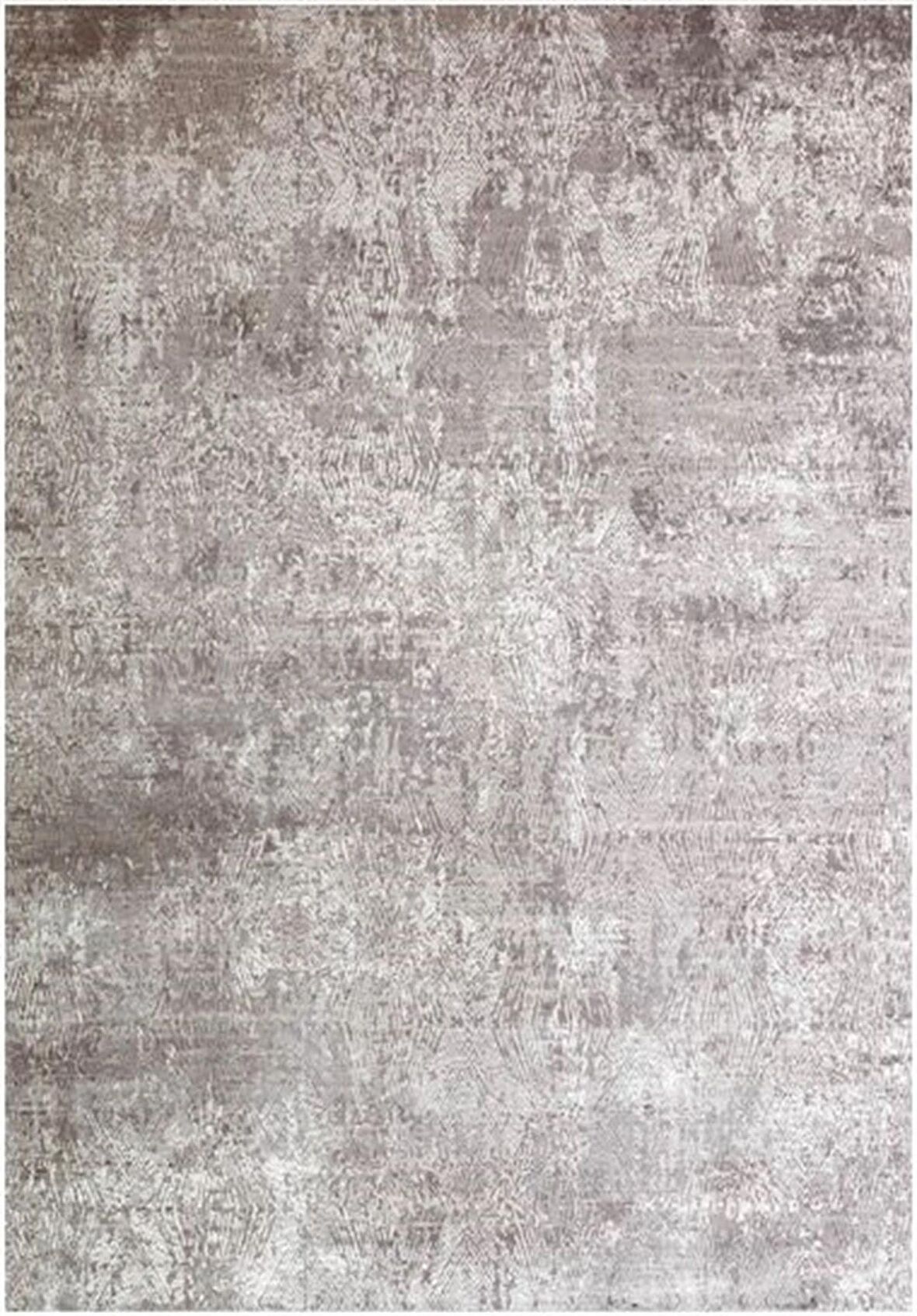 Çam Halı Gloria TD679 Gri Modern Desen Dokuma Saçaklı Kilim