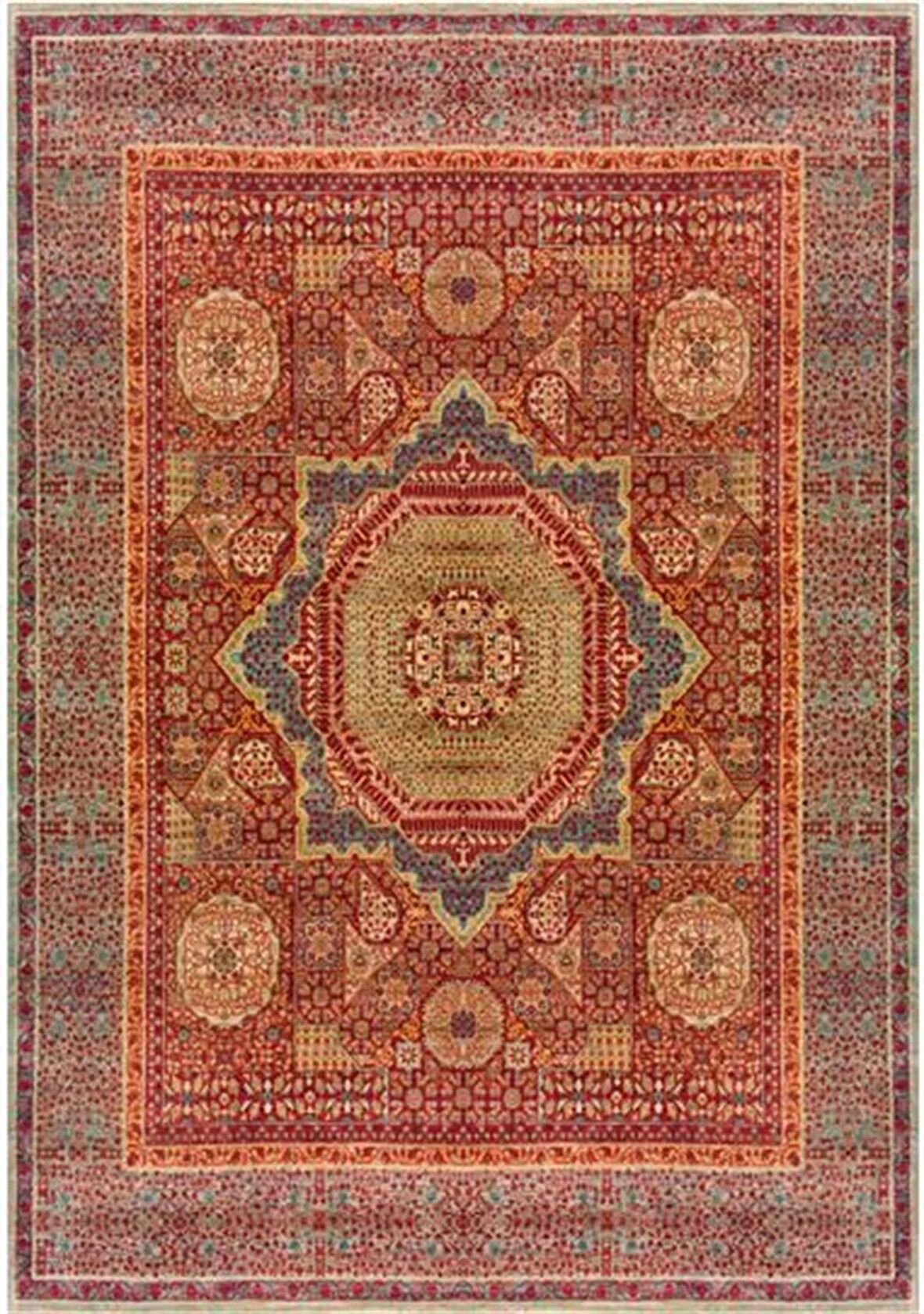 Çam Halı Gloria TD745 Multi Klasik Desen Dokuma Saçaklı Kilim