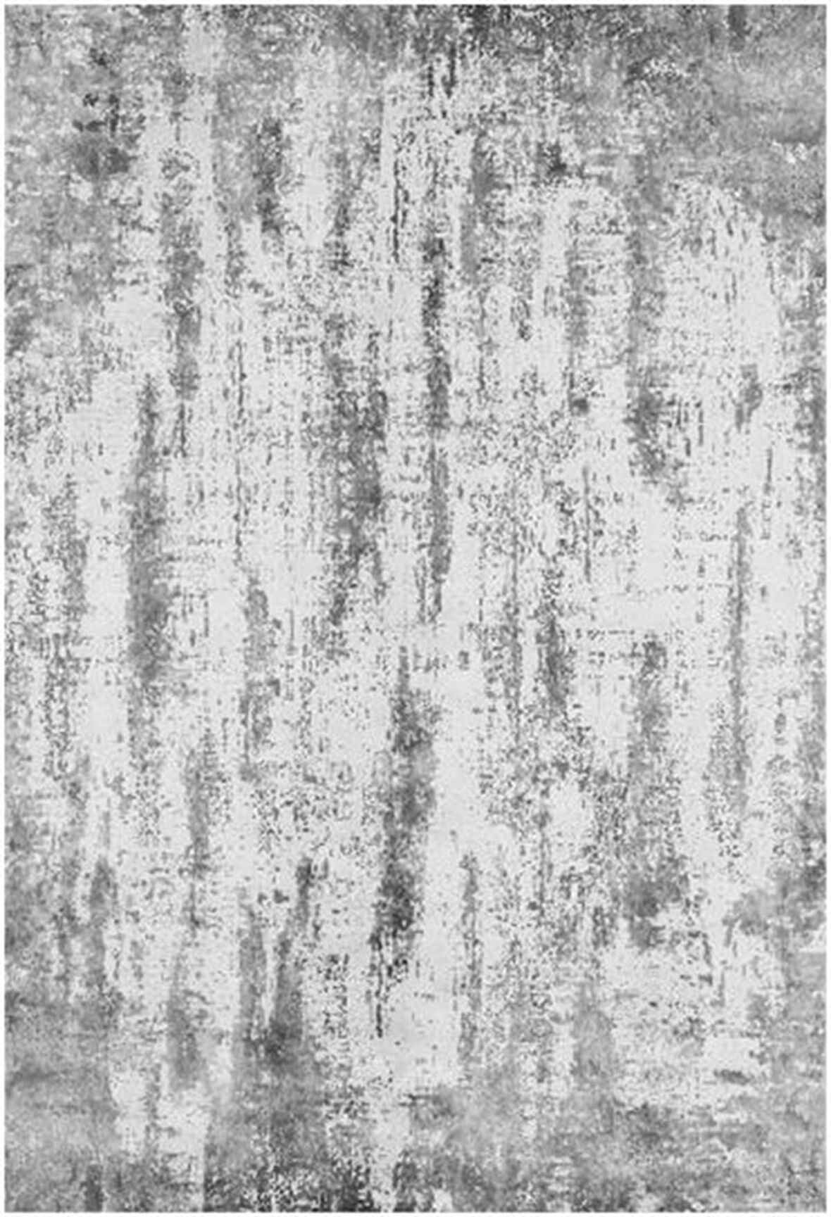 Çam Halı Gloria TD32902 Gri Modern Desen Dokuma Saçaklı Kilim