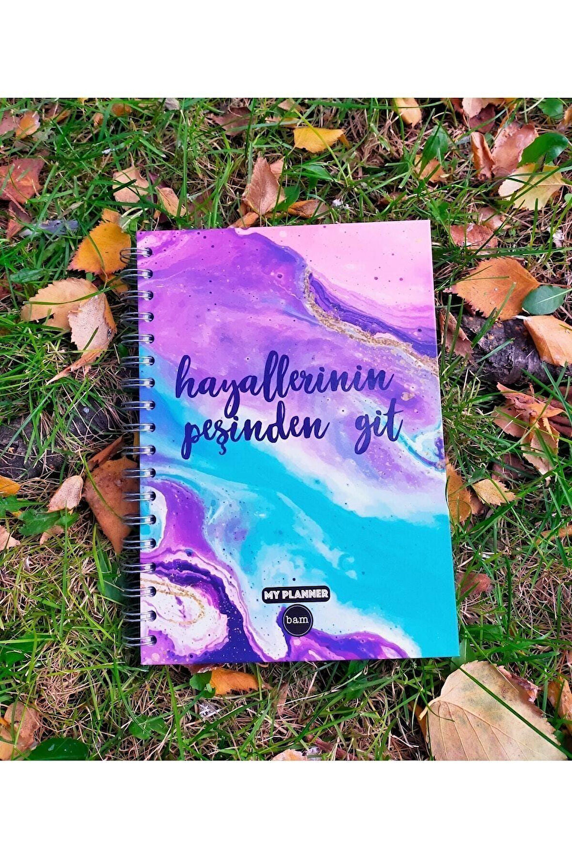 Hayallerinin Peşinden Git Tasarımlı Konuşan Ajanda