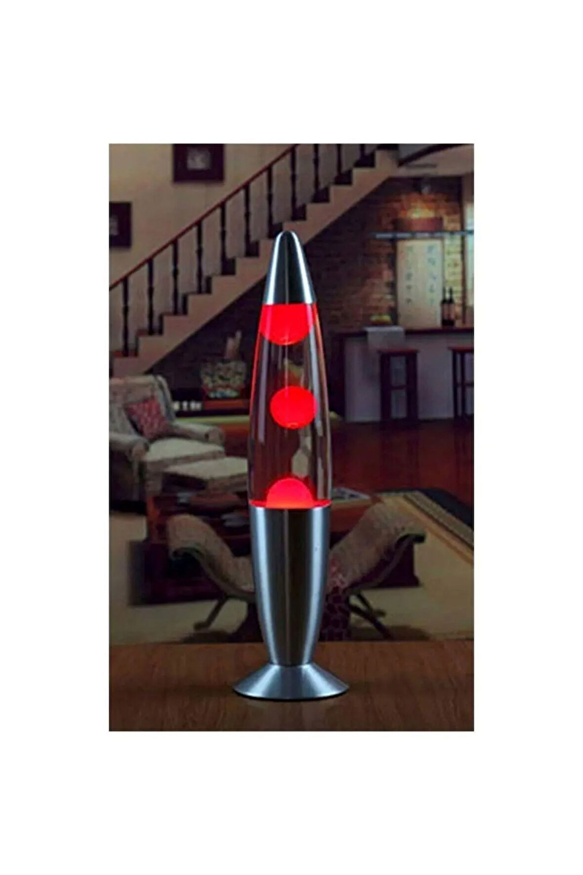 Büyük Boy Lav Lambası Lava Lamp  41 Cm 