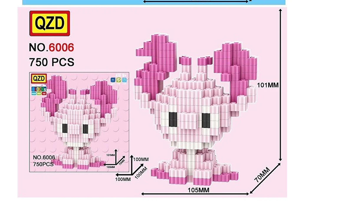 Angel Stitch 750 parça mini blocks