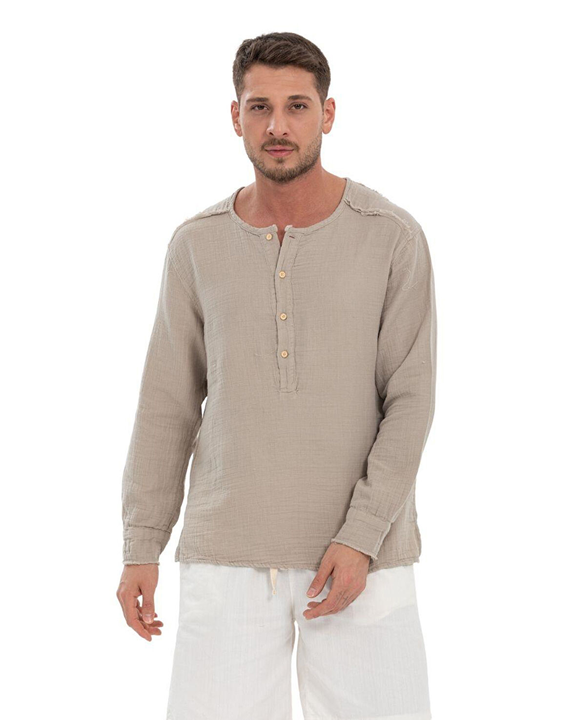 Erkek %100 Pamuklu Gömlek - Konforlu Ve Şık Tasarım, Her Mevsim Kullanıma Uygun