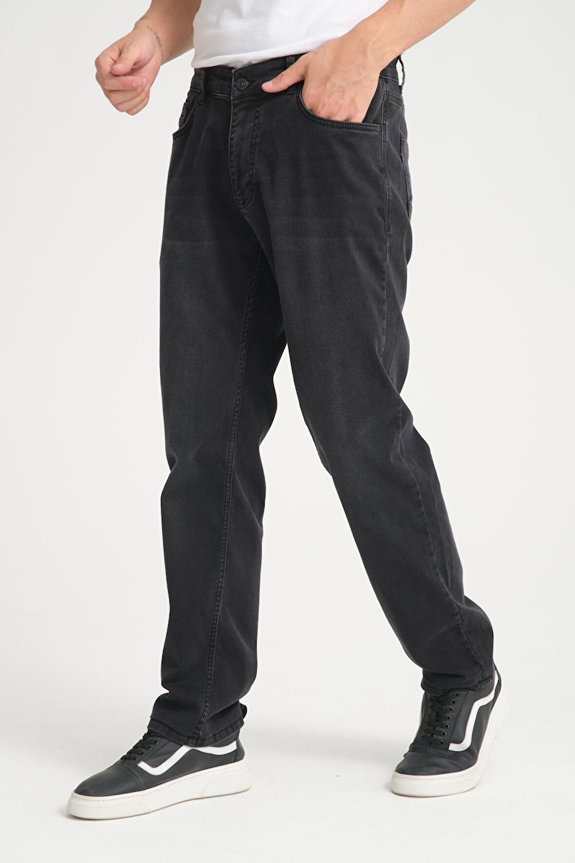 rkek Regular Fit Likralı Kot Pantolon - Esnek %98 Pamuk Jean