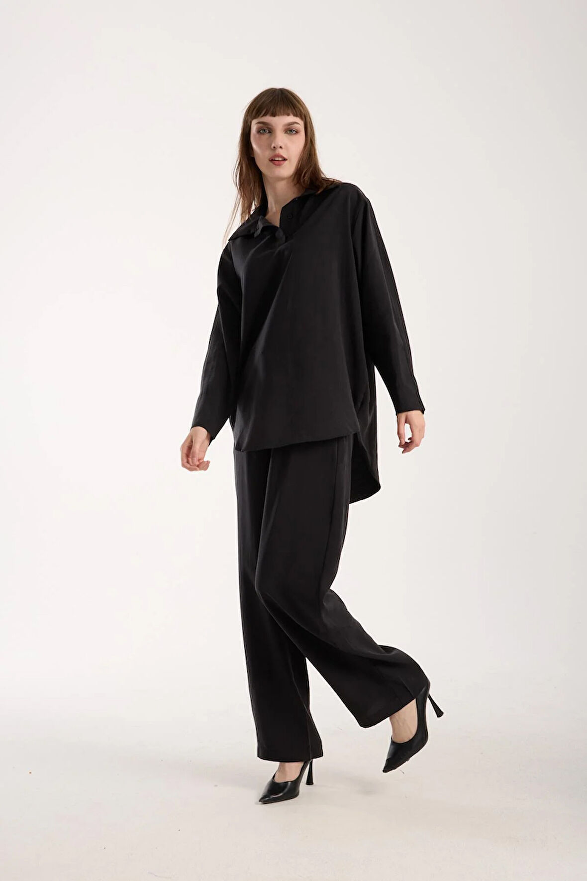 İpeksi Yumuşaklıkta Modal Kumaş Rahat Kesim Pantolon