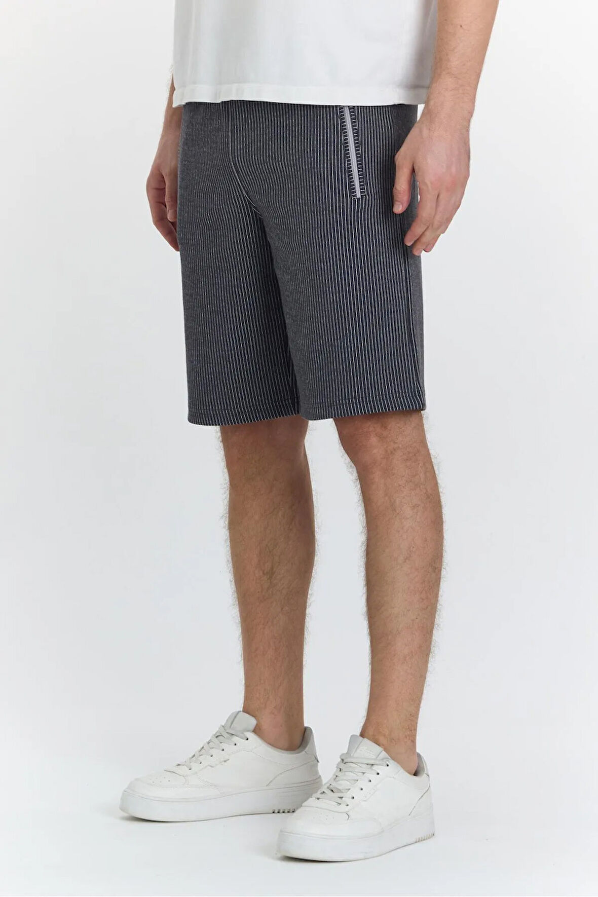 Erkek Polycotton Şort Haki 6044-H