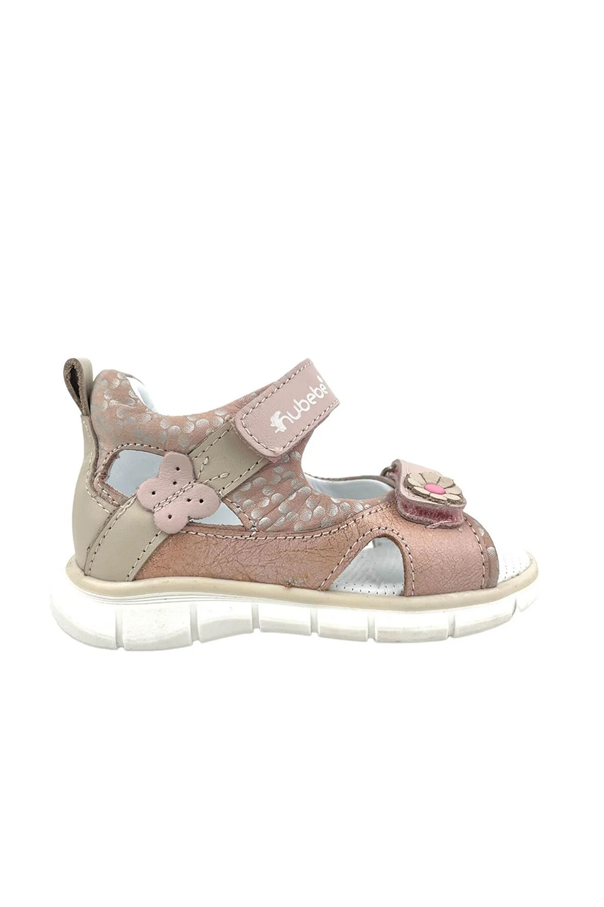 Kız Çocuk Ortho Casual Sandalet Pudra