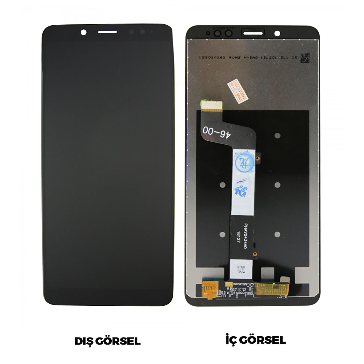 Teknonet Xiaomi Redmi 5 Uyumlu Org Lcd+Dokunmatik+Çıtalı VR-17314