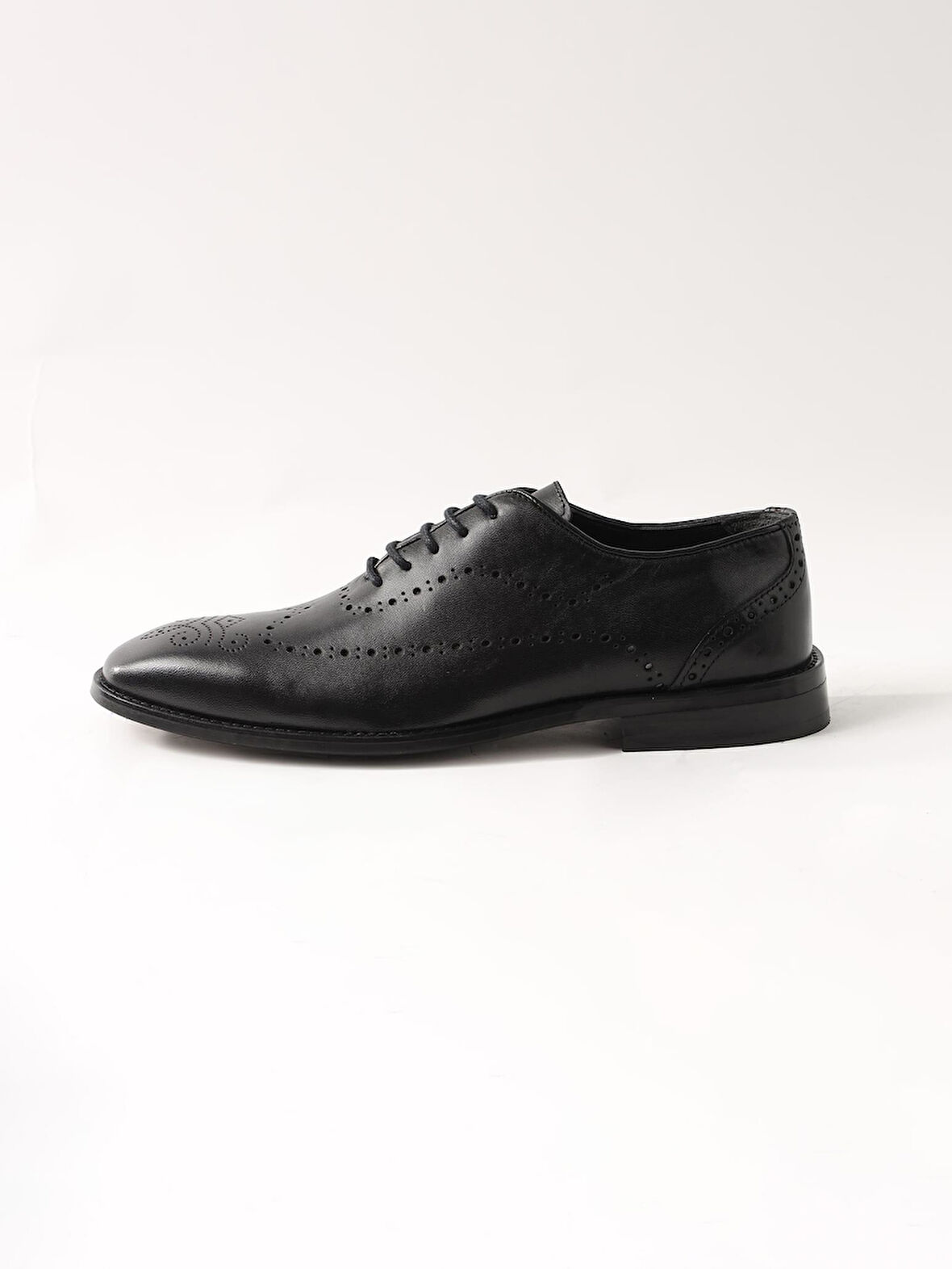 Dufy Siyah Erkek Deri Klasik Ayakkabı - 103024