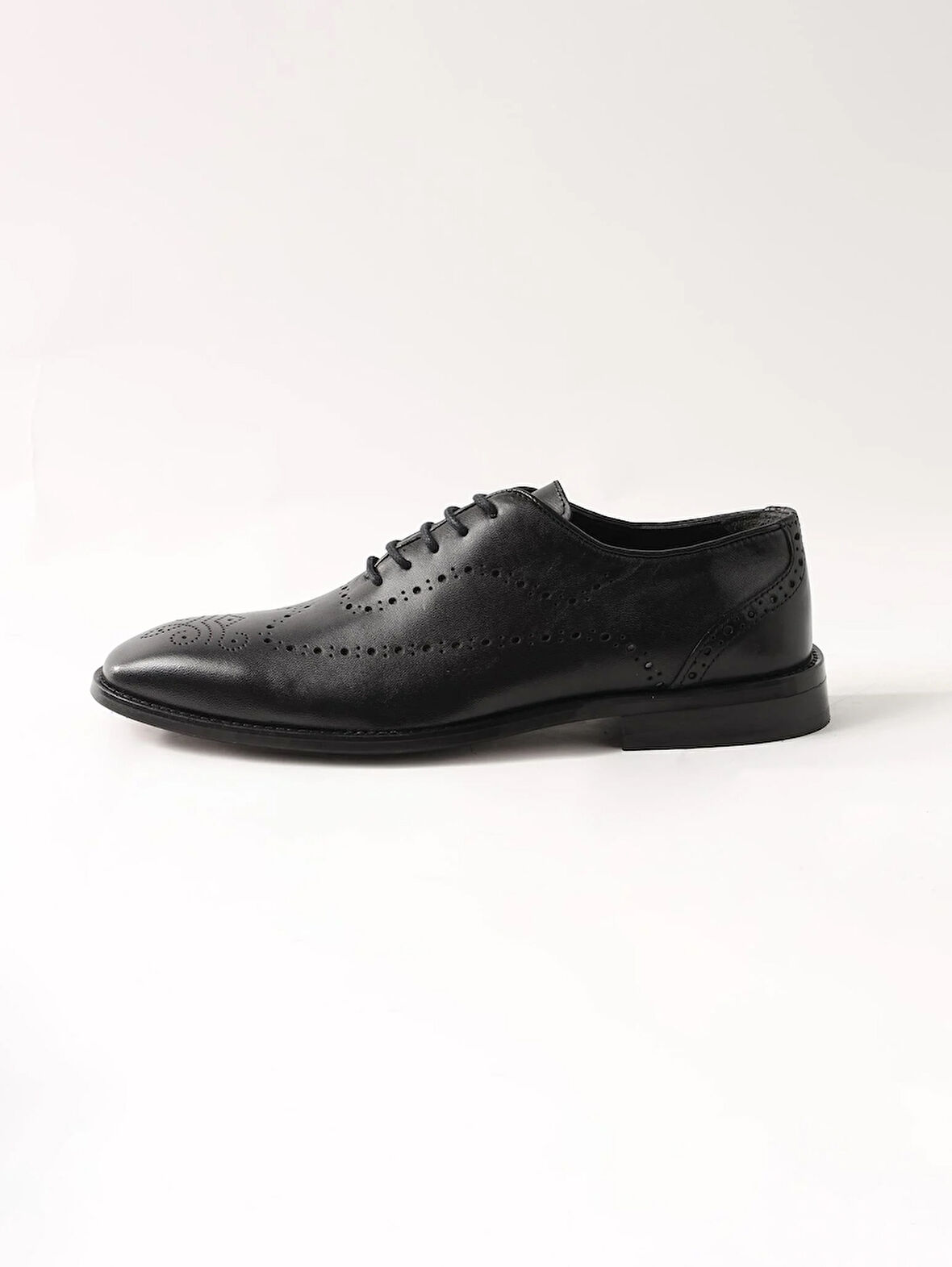 Dufy Siyah Erkek Deri Klasik Ayakkabı - 103024