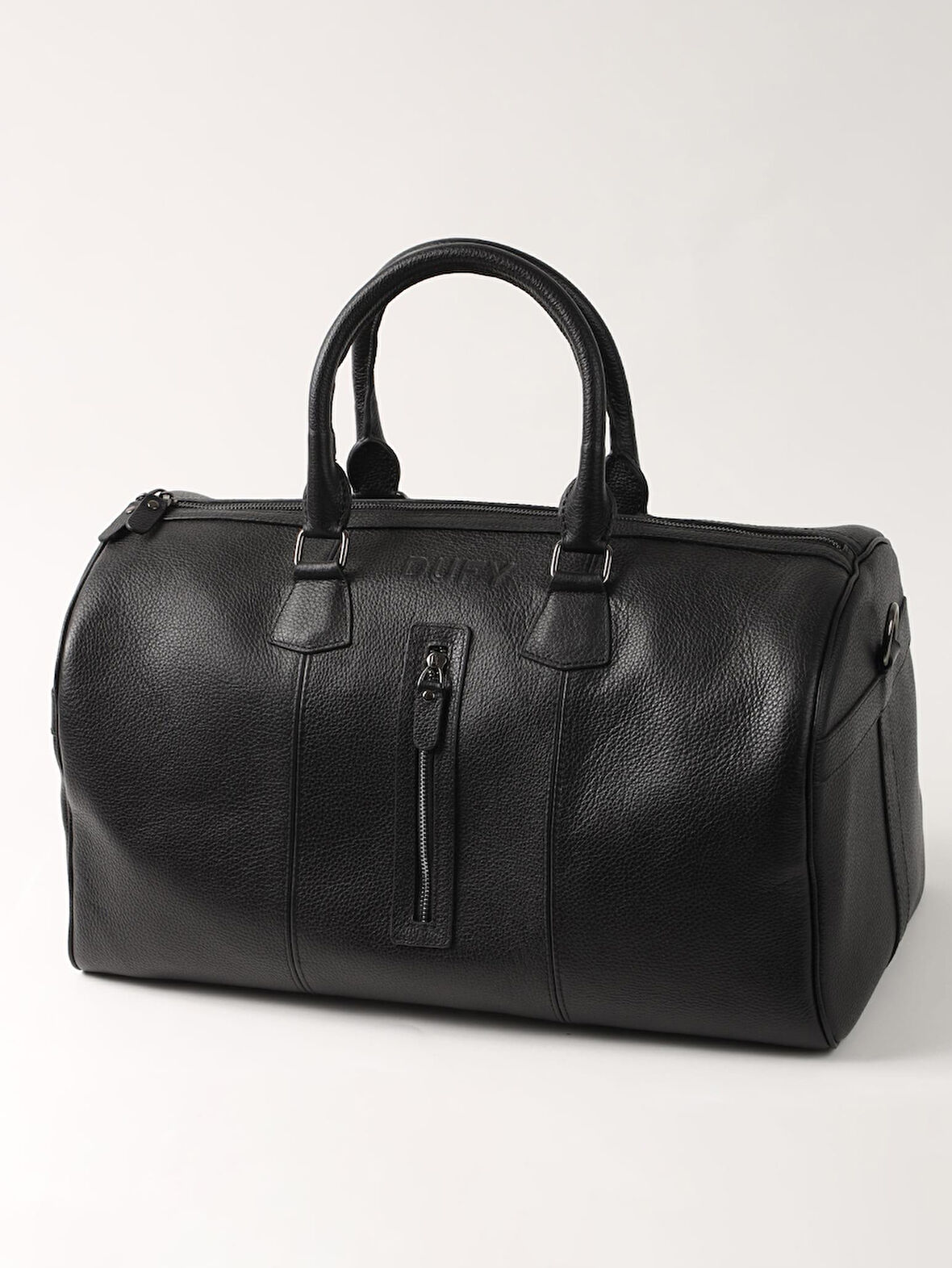 Dufy Siyah Erkek Deri El Seyahat Çantası - 104264