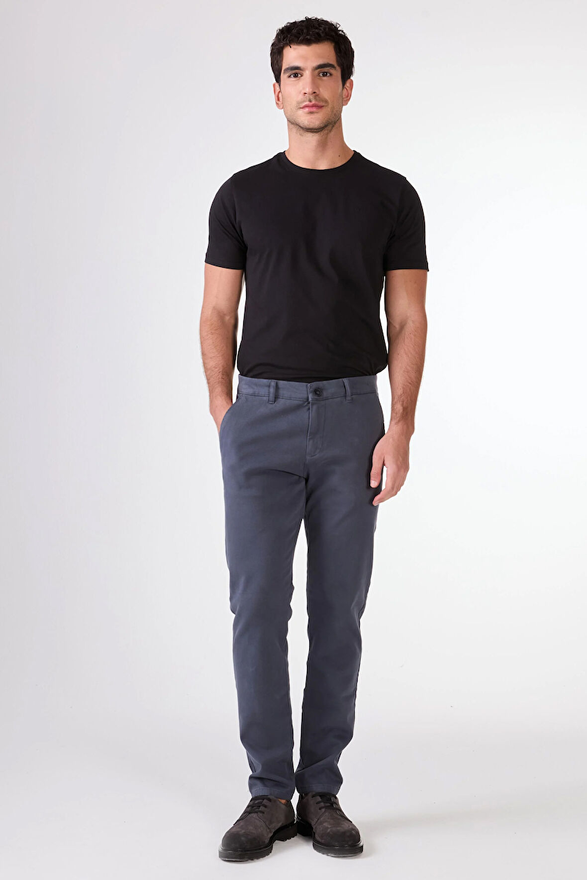 İNDİGO   DÜZ ERKEK PANTOLON - SLIM FIT