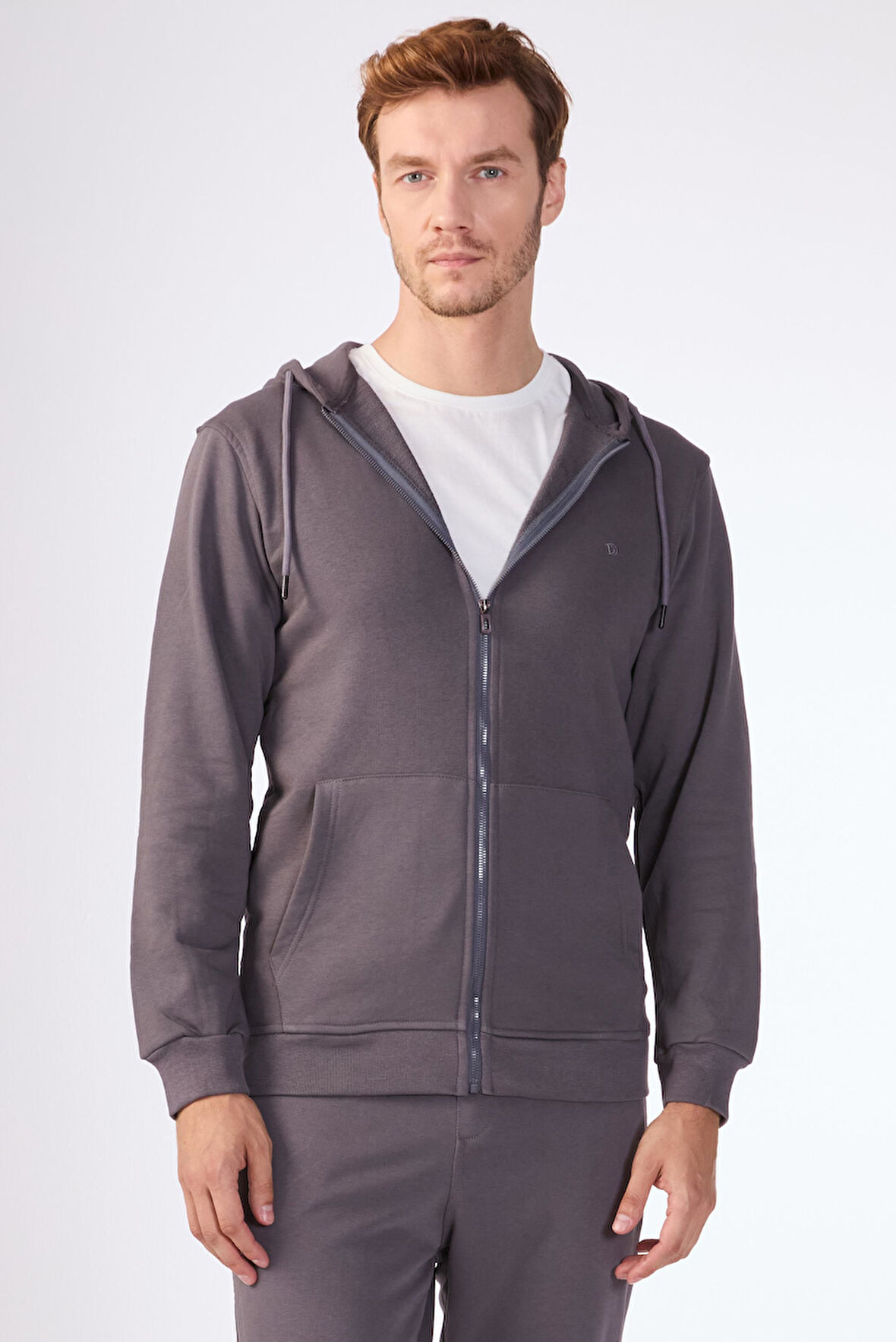 Antrasit    Erkek Sweatshırt - Regular Fit