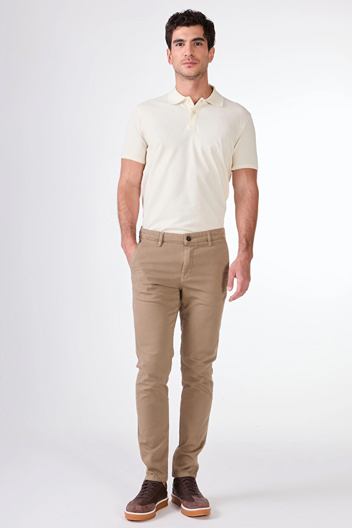 TOPRAK   DÜZ ERKEK PANTOLON - REGULAR FIT