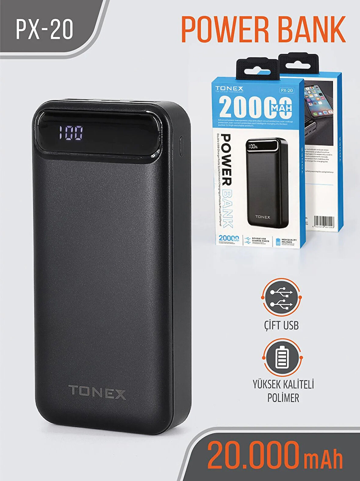 Tonex 20 B. Powerbank
