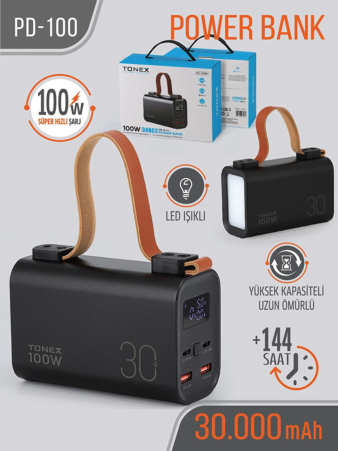 Tonex 30B 100W Powerbank