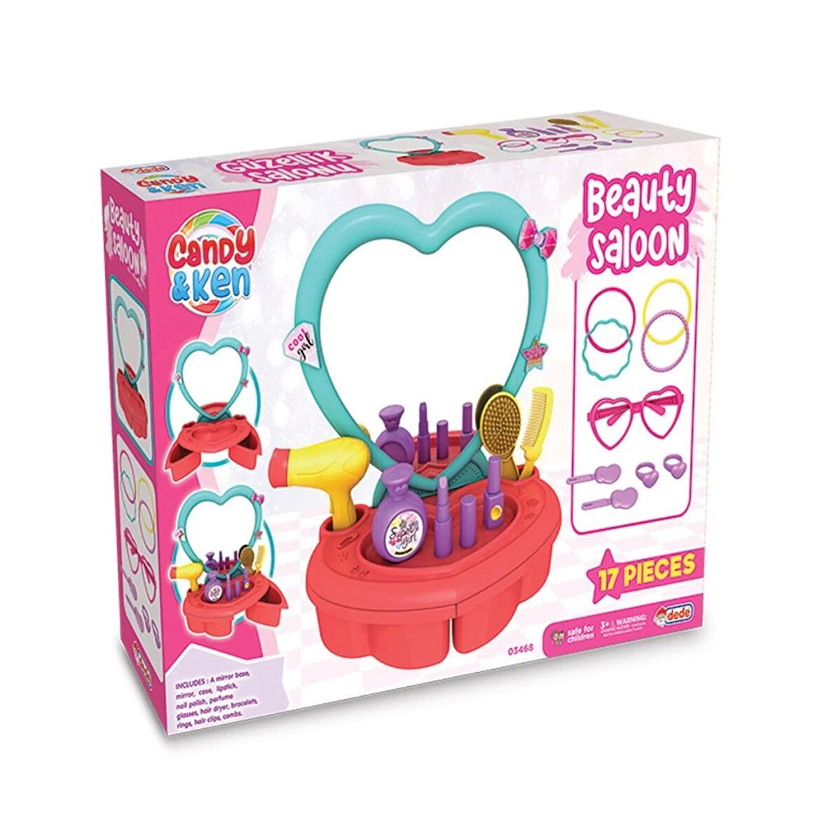 Çocuk 03468 Dede Candy Ken Güzellik Salonu