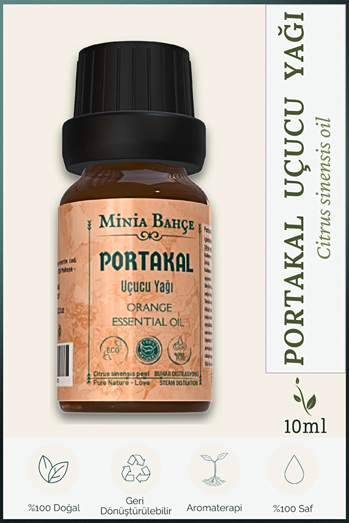 Portakal Uçucu Yağı 10ml