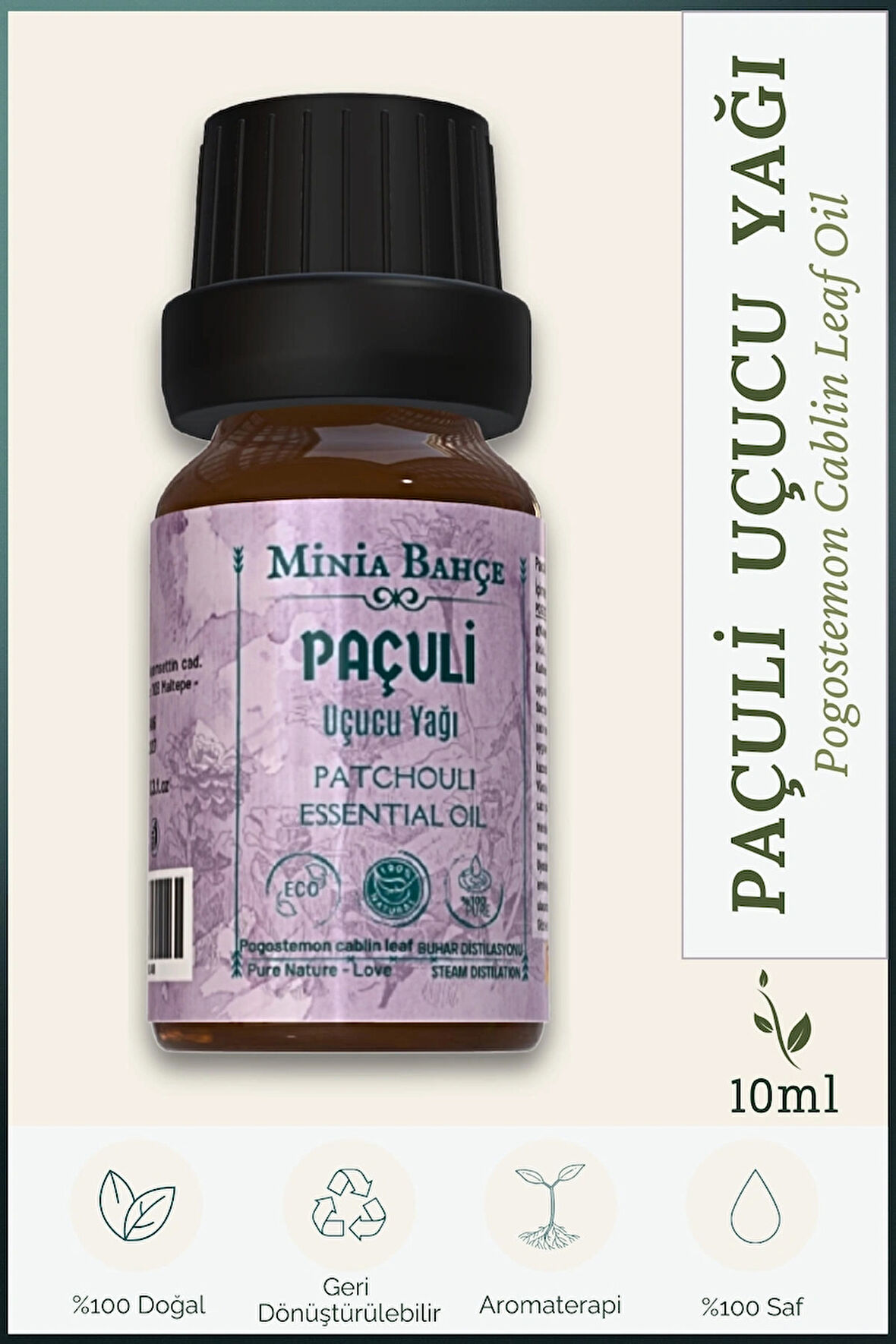 Paçuli Uçucu Yağı 10ml