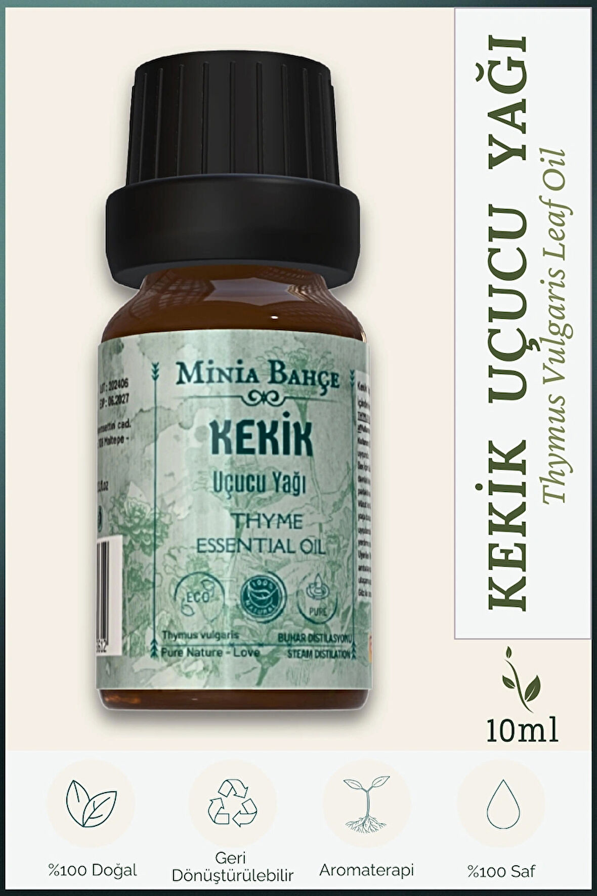 Kekik Uçucu Yağı 10ml