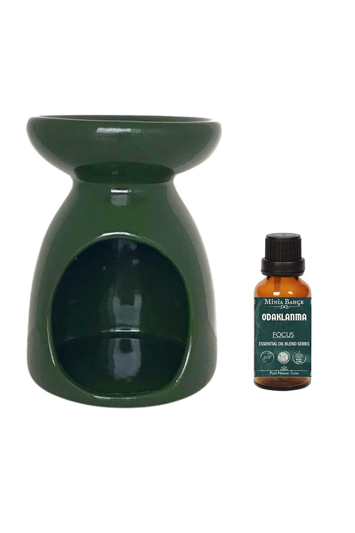Odaklanma ( Focus ) Uçucu Yağ Karışımı, Özel Seri, 10 ml Ve Buhurdanlık