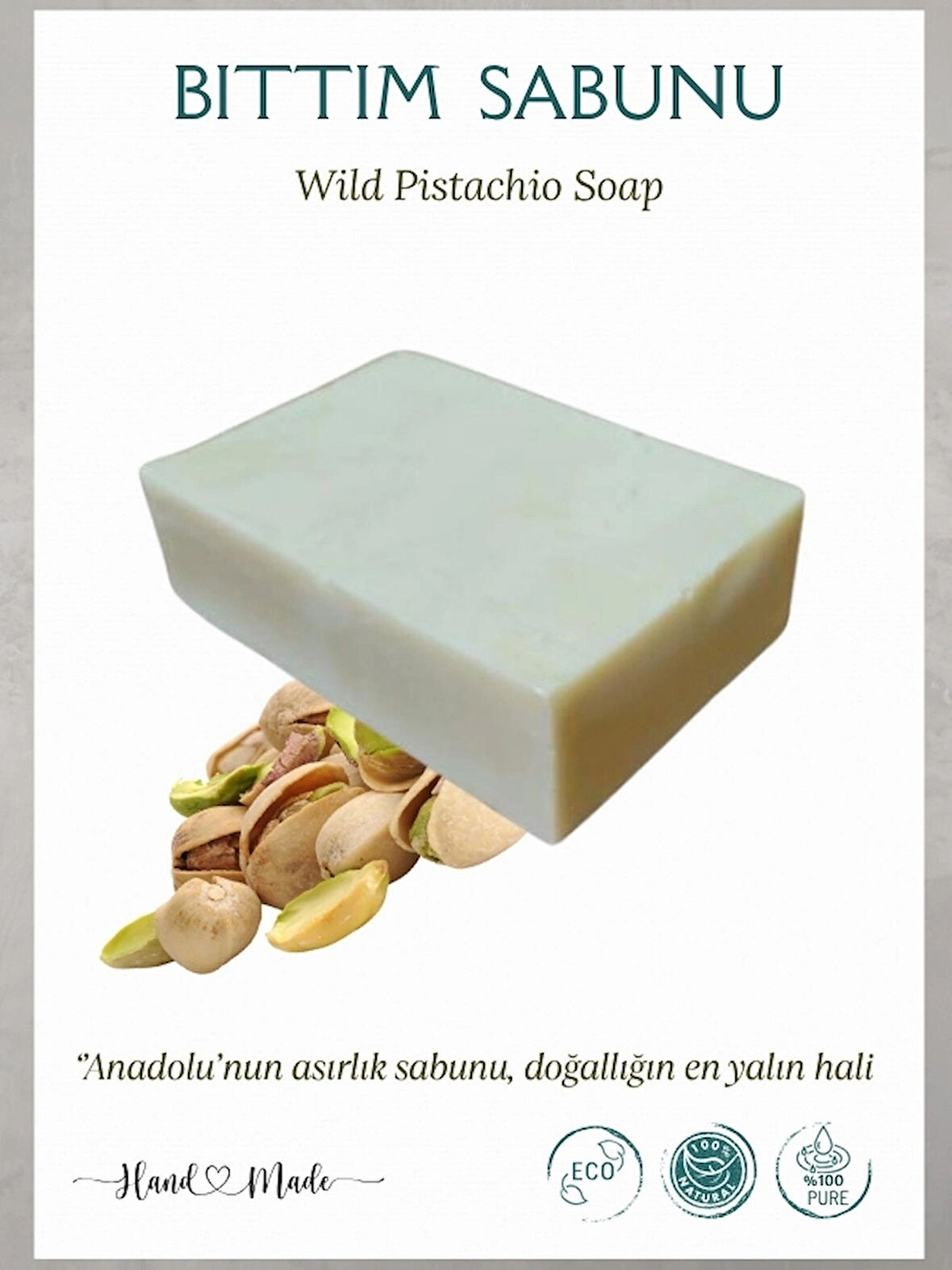 Bıttım (Menengiç) Doğal Sabunu, 100gr