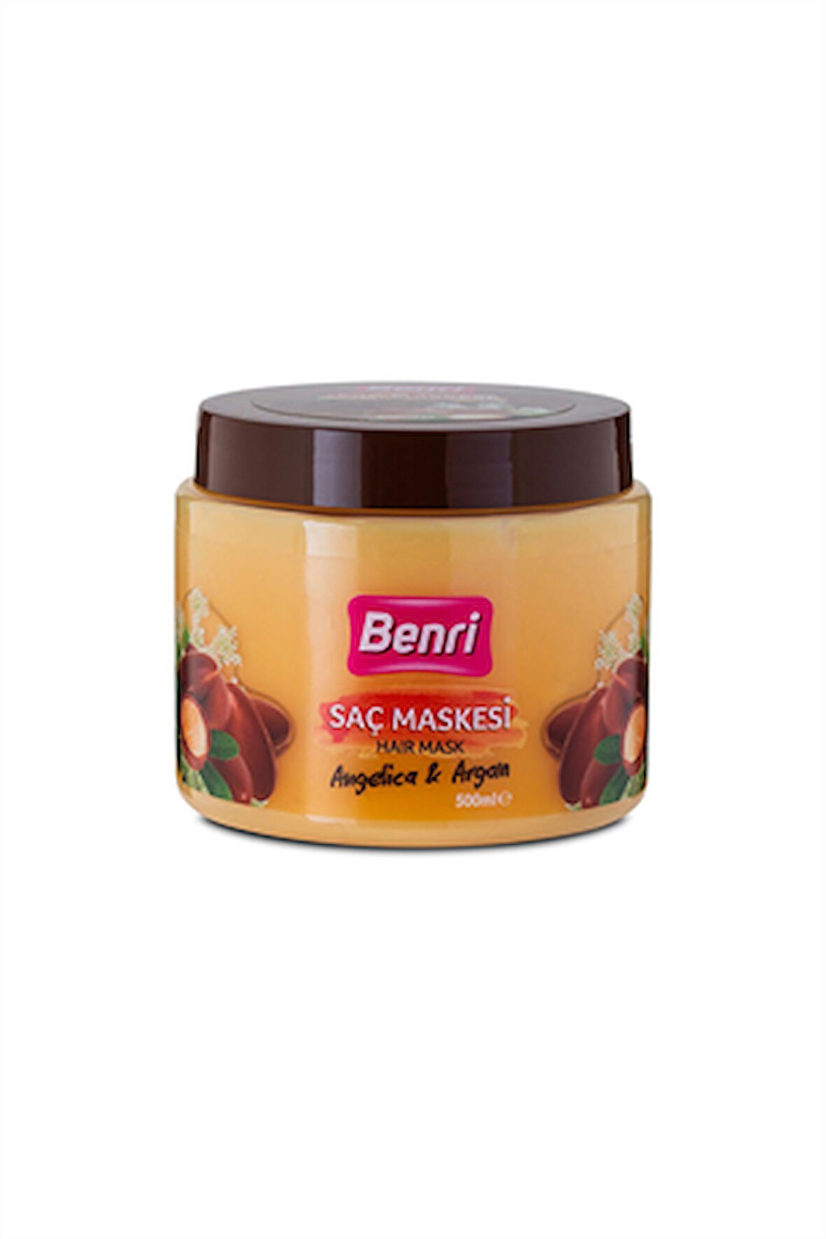 Benri Besleyici Saç Maskesi Angelica & Argan 500 ml