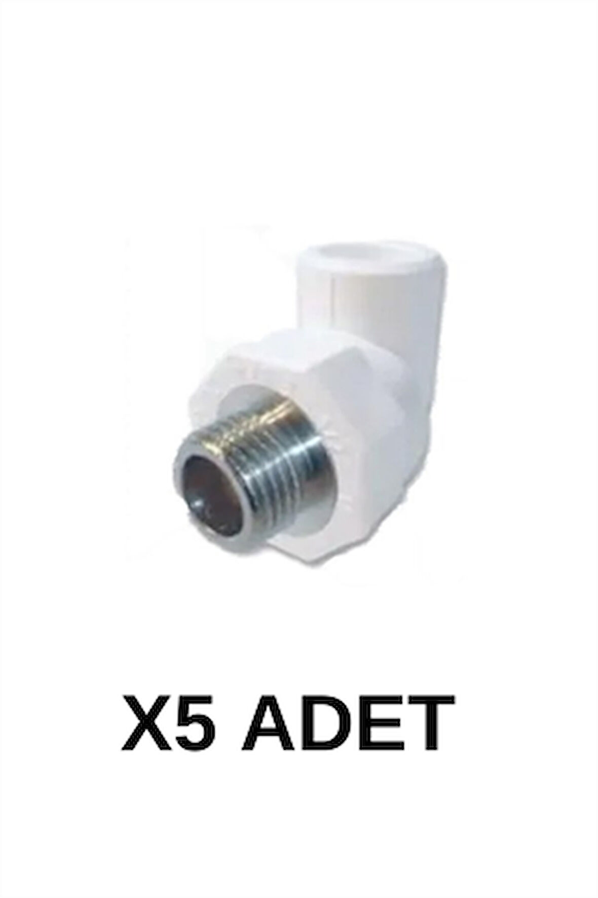 PPRC Dış Dişli Dirsek 25 3/4 5 Adet