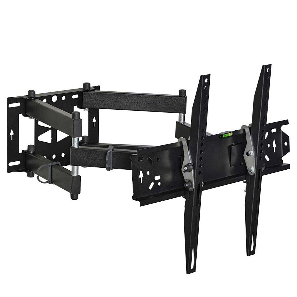 Vontech VT-952 HC Pro 55-98'' Çift Kollu Kilitli Hareketli Televizyon Duvar Askı Aparatı