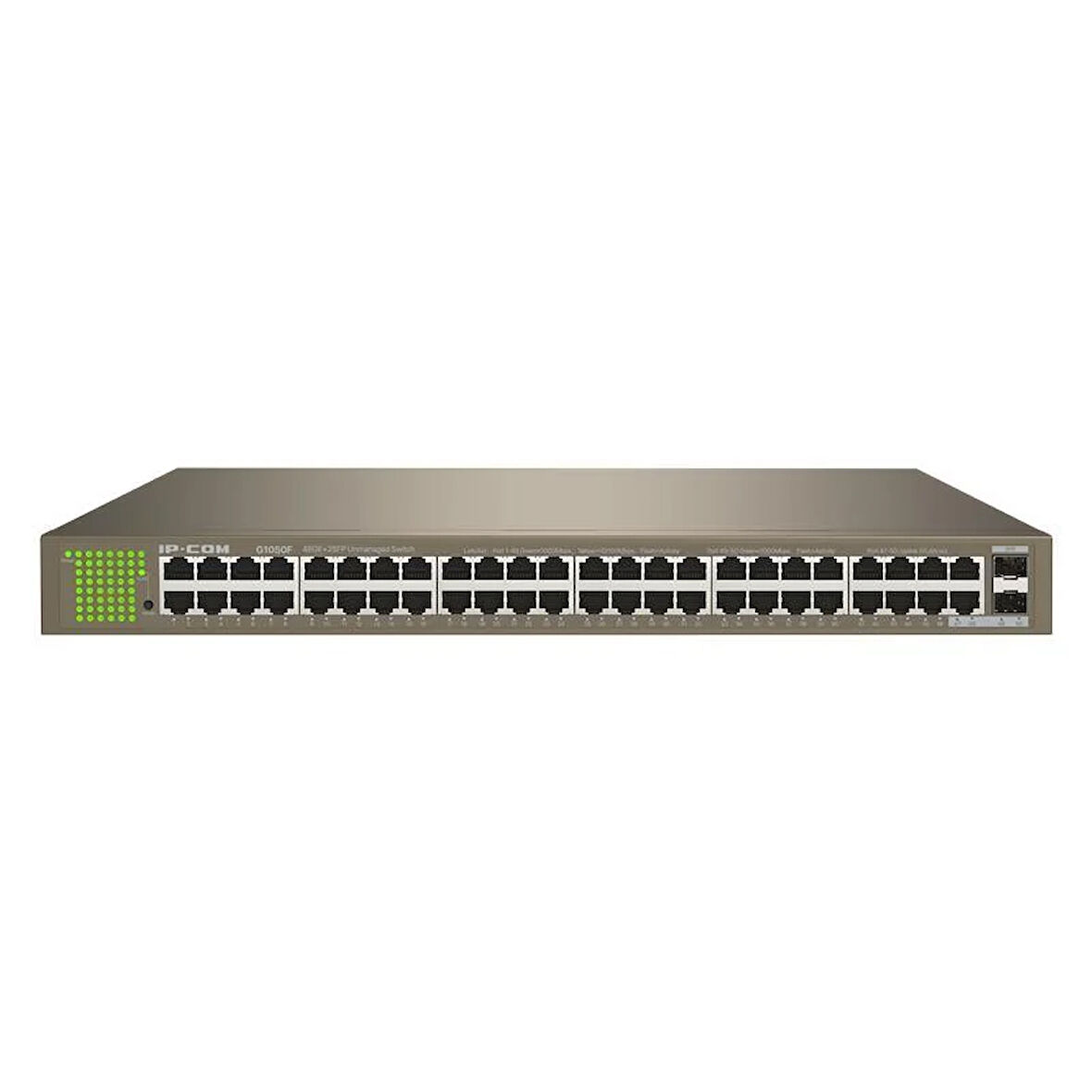 IP-COM IP-G1050F 48 PORT GIGABIT + 2X1GB SFP PORT RACKMOUNT SWITCH