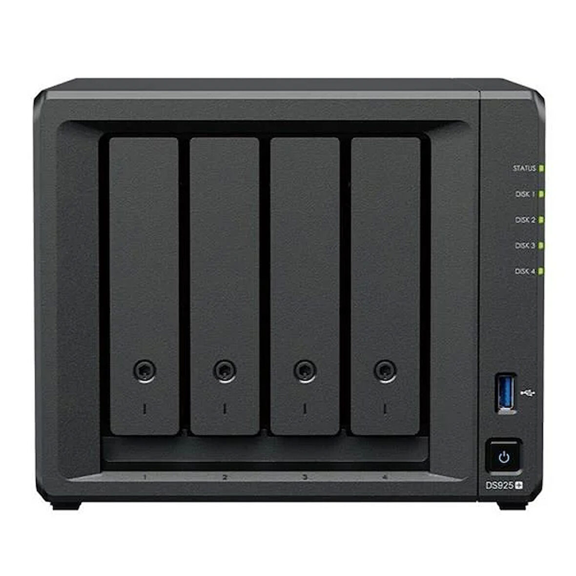 SYNOLOGY DS925-32G PLUS RYZEN V1500B-4GB RAM- 4-diskli Nas Server (Disksiz)