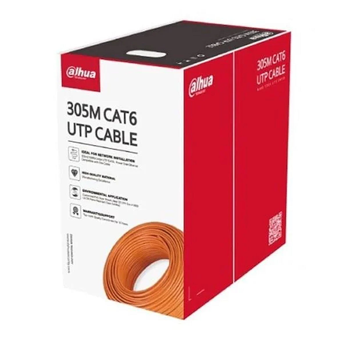 DAHUA 23AWG Mavi 305m CCA CAT6 PFM922I-6UN-C