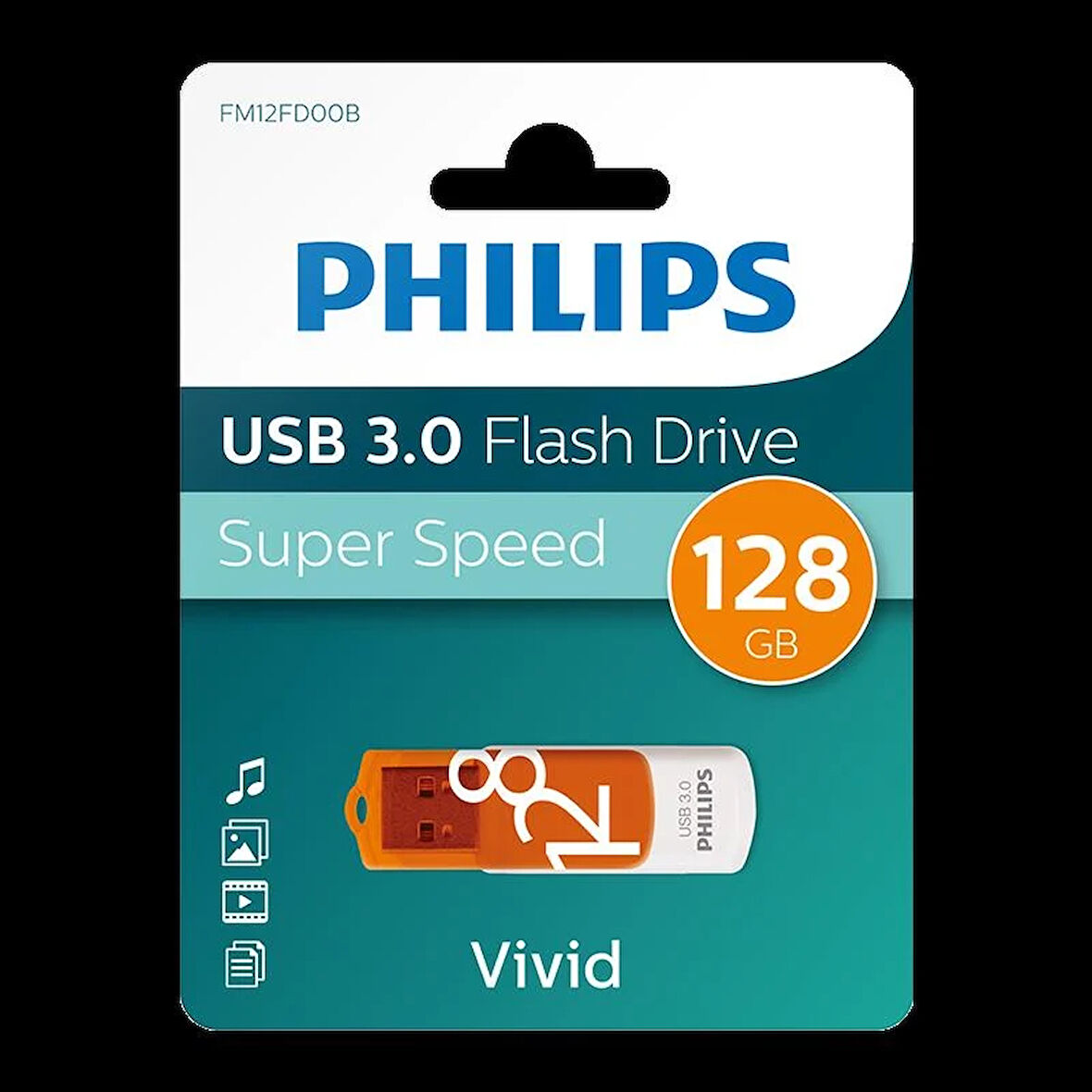 PHILIPS 128GB USB 3.0 100/150MB/S FM12FD00B/00