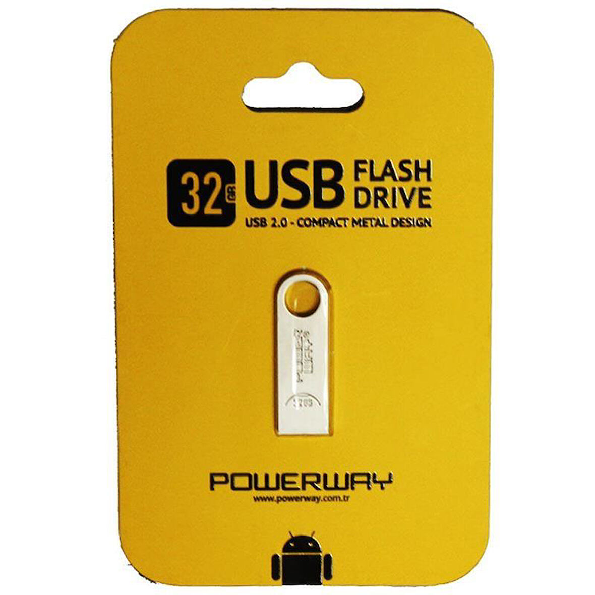 Powerway 32 Gb Metal Tip USB Flash Bellek