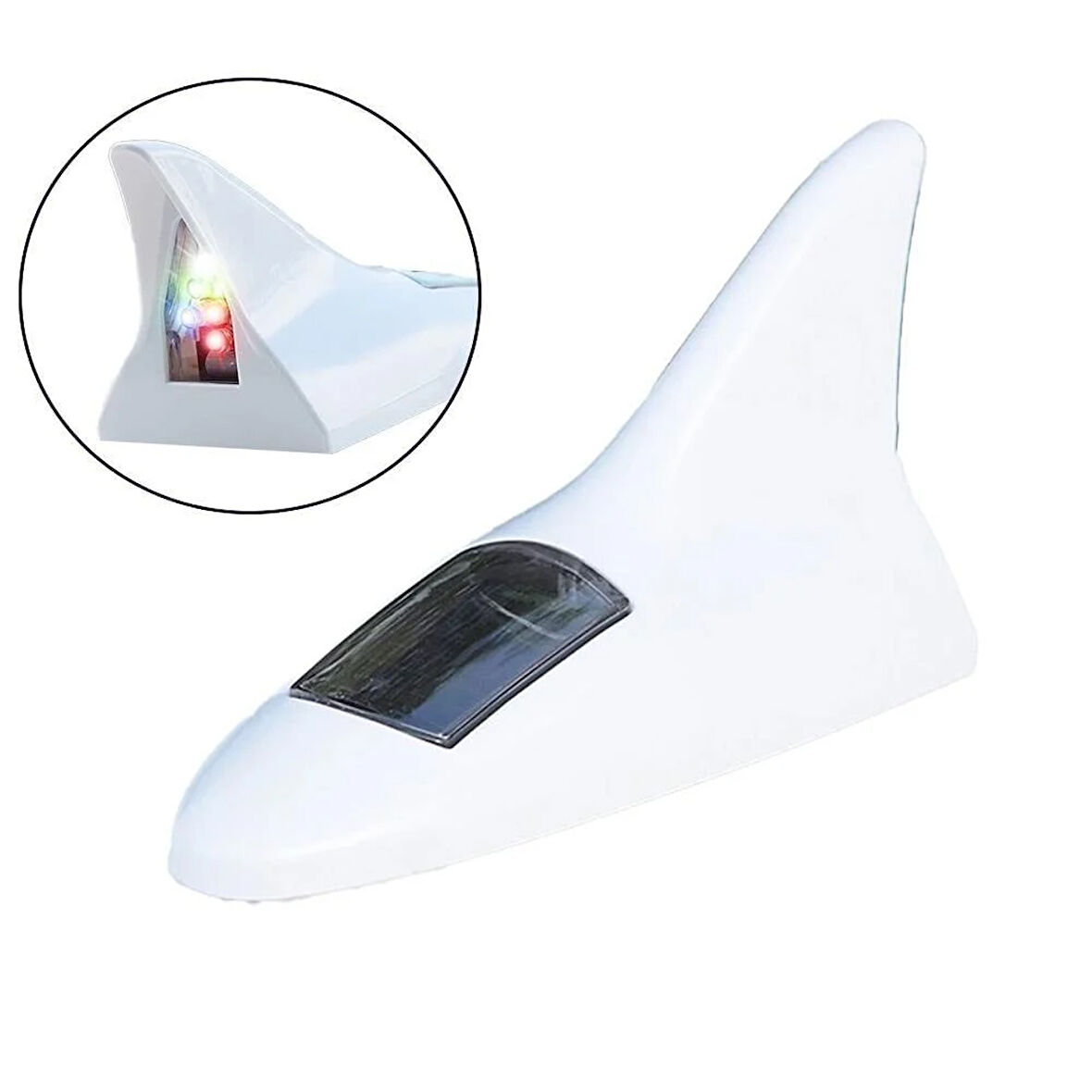Sunup Solar Led Işıklı Shark Oto Anten Lambası