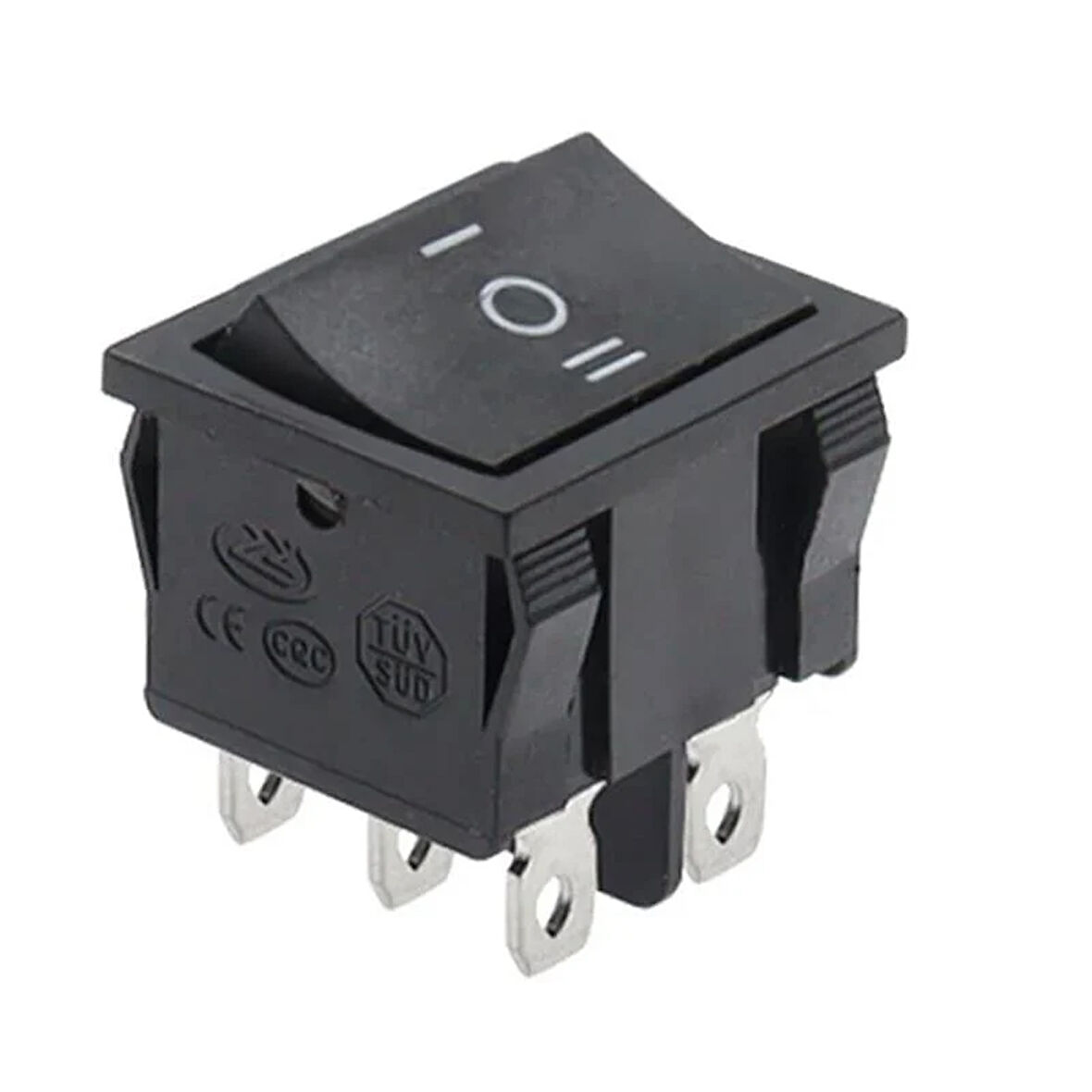 IC-130 Orta Boy Işıksız On-Off-On Anahtar 6P