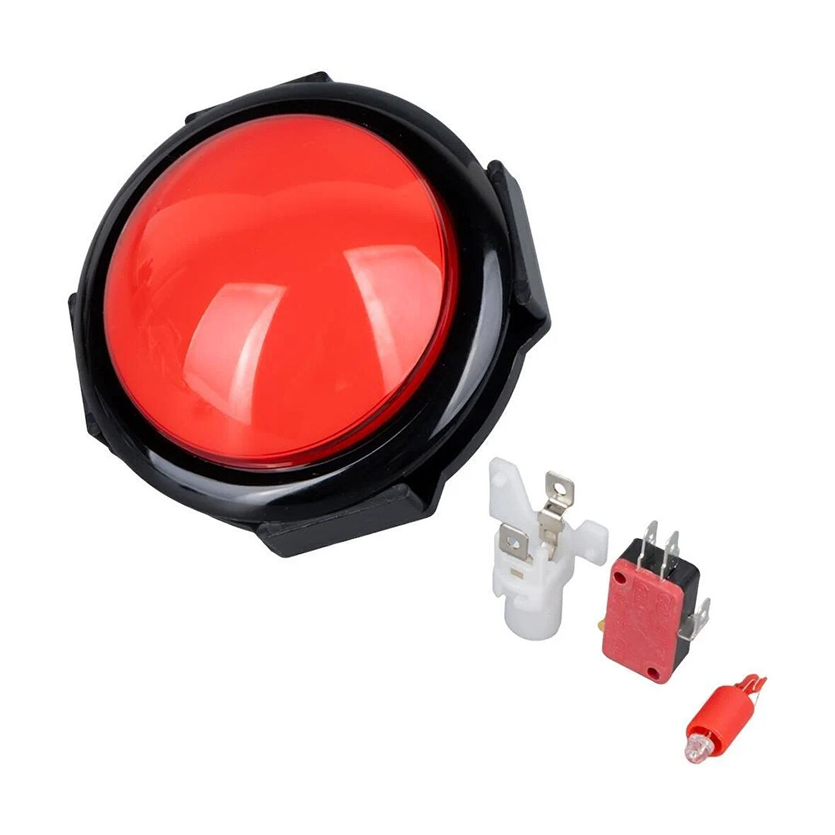 PowerMaster IC-180J-5 Jumbo Atari-Havalı Korna Butonu Kafa Switch (100mm 24mm)