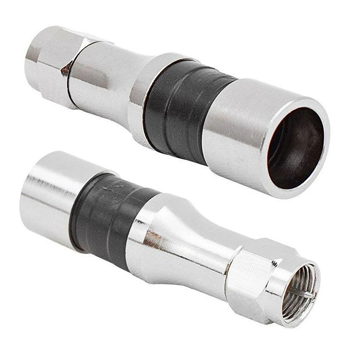 Erkek Sıkmalı RG11 F Konnektör Compressıon CTF111 Boğazlı İğneli