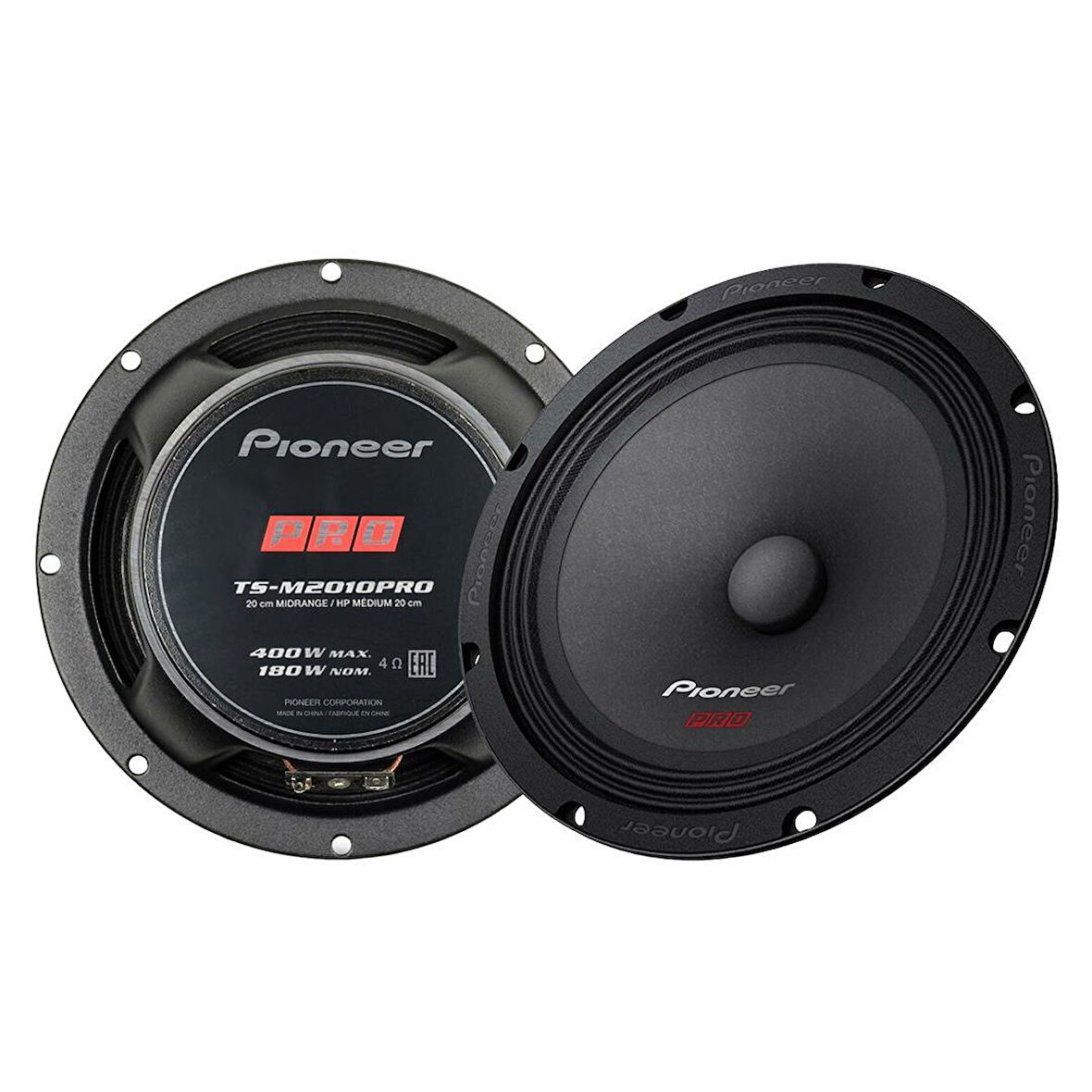 Pioneer TS-M2010PRO 400 Watt 20cm Midrange Oto Hoparlör (2li Paket)
