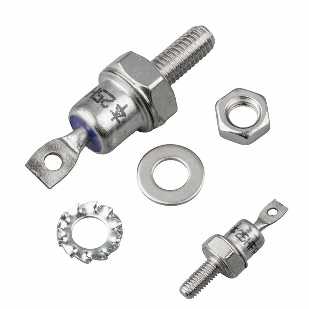 PowerMaster Spiral Diyot 25HFR120 25A 1200V Metal Vidalı Diyot - Anot