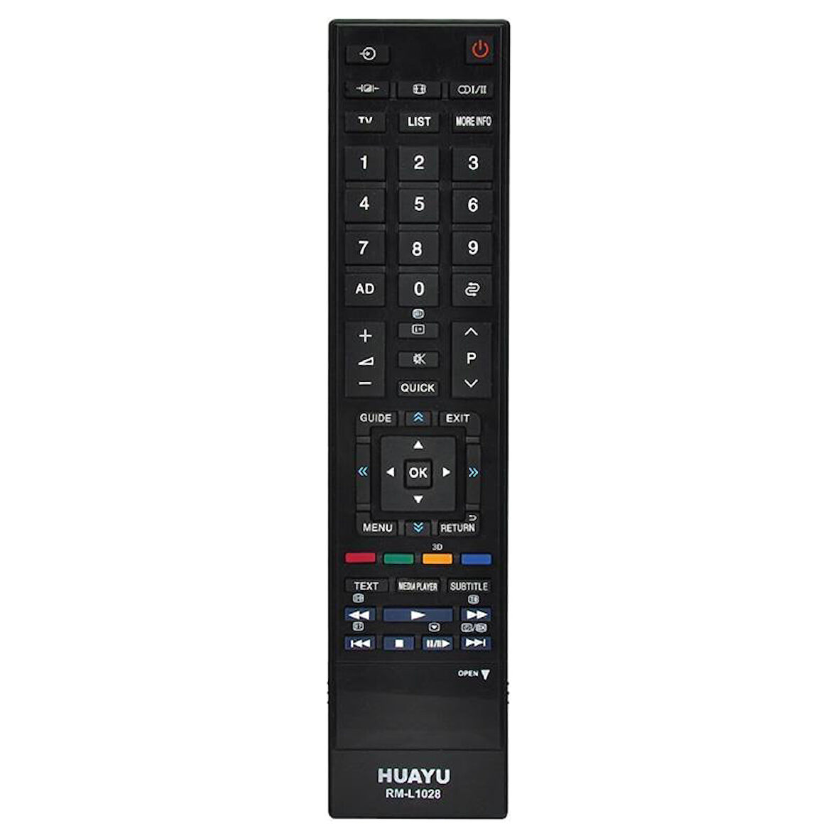 Toshiba RM-L1028 3D Lcd-Led Tv Kumandası