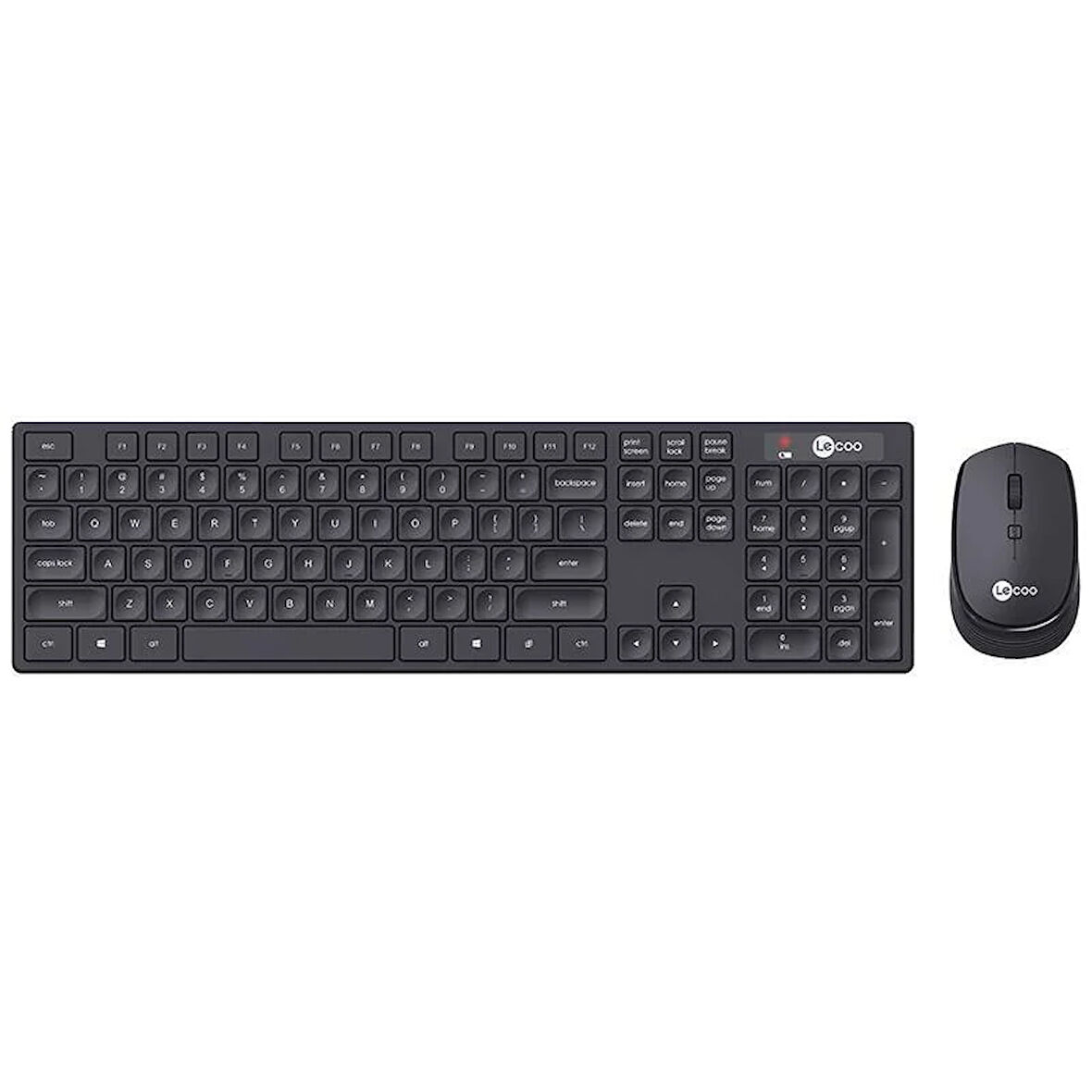 Lenovo Lecoo KM2001 Kablosuz Q Klavye - Mouse Set