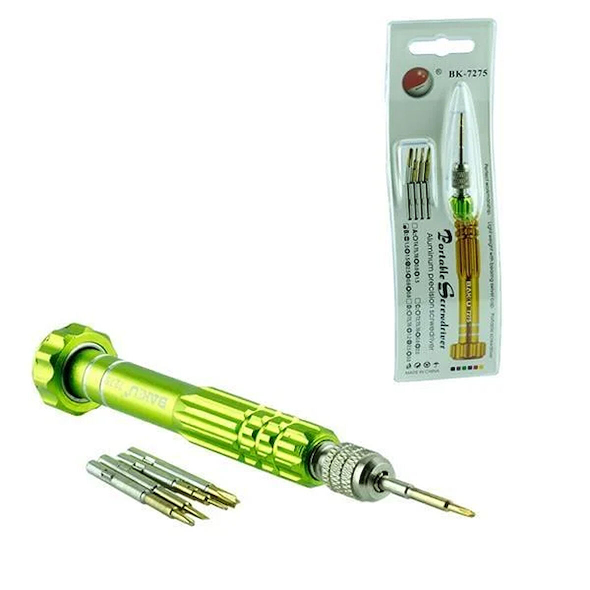 Baku BK-7275 Hassas 5 Uçlu Tornavida Seti