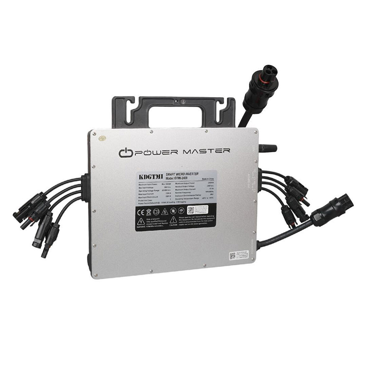 PowerMaster EM3000 3000 Watt Solar Micro Inverter AC220 Volt Trifaze Şebeke Bağlantılı MPPT İnvertör