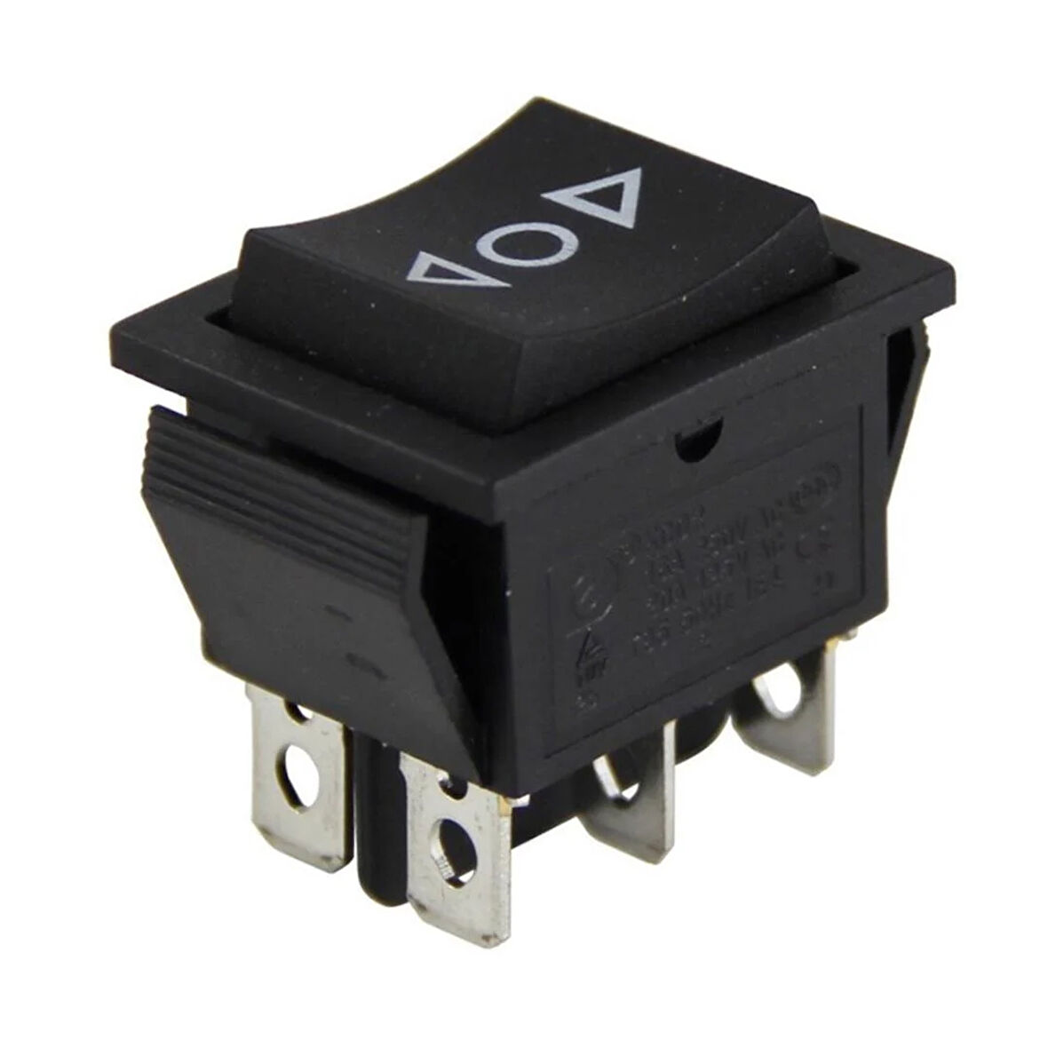 PowerMaster IC-111 Geniş Işıksız Basmalı 2 Kademeli Anahtar Yukarı-Aşağı Ok Simgeli Yaylı