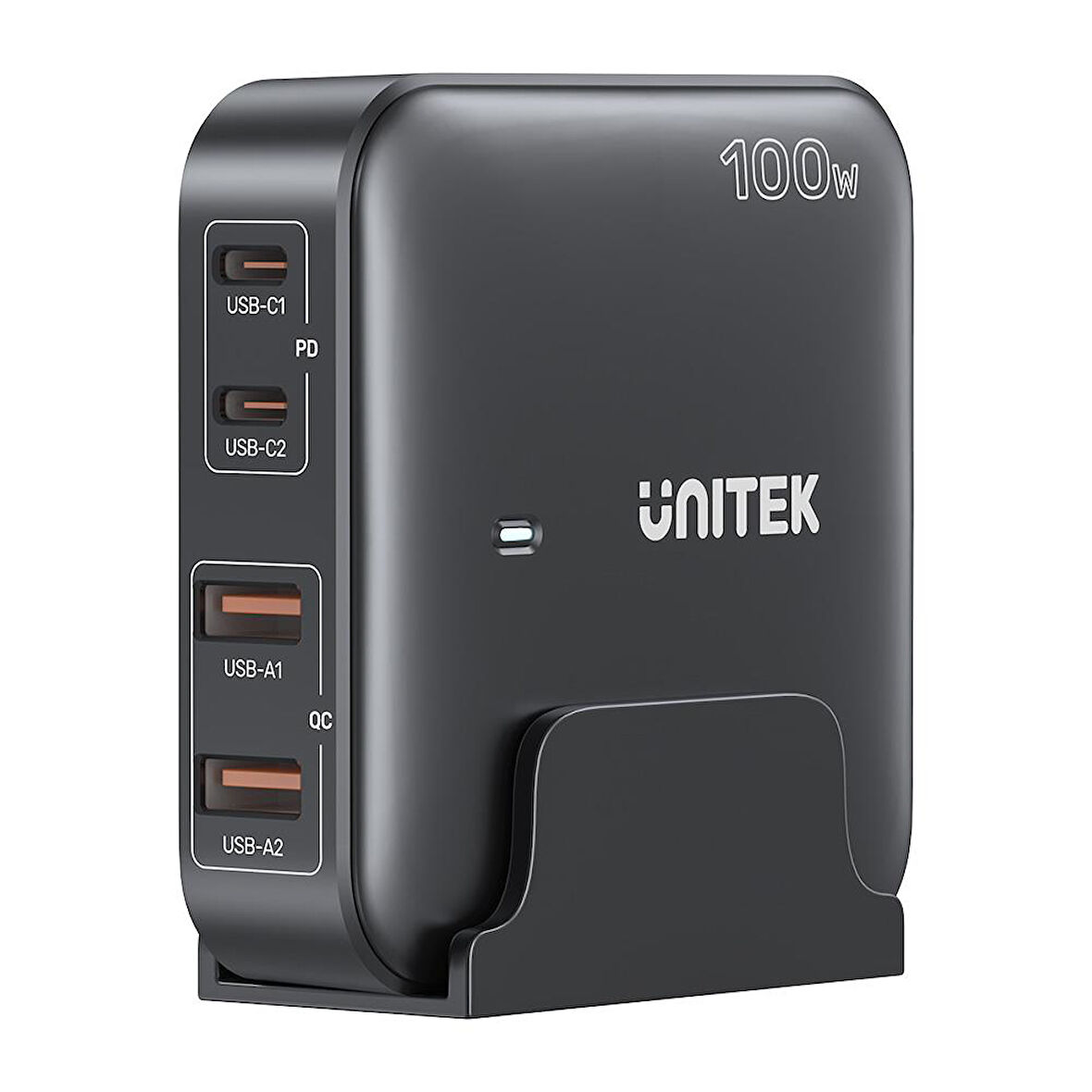 Unitek 100W Masaüstü Şarj İstasyonu Siyah (P1229ABK)