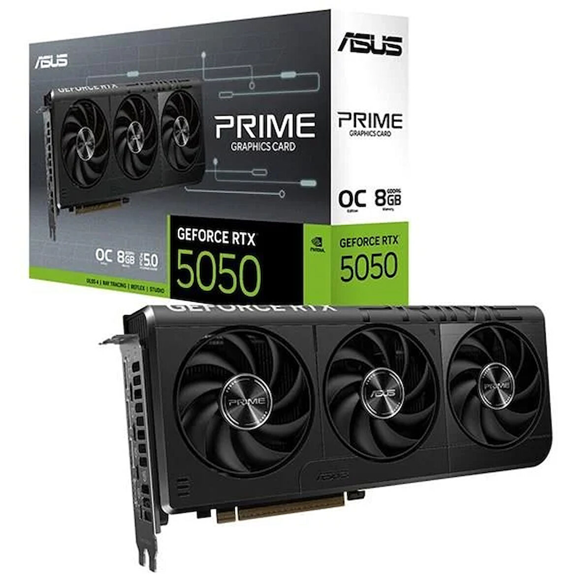 ASUS PRIME 8GB RTX 5050 08G EKRAN KARTI