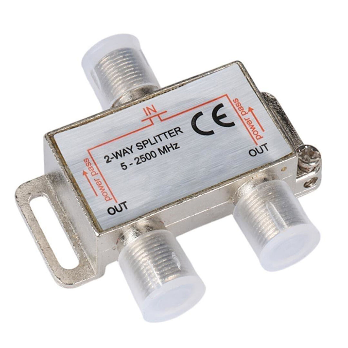 Herz HZ-2W 1/2 Anten Splitter 5-2500 Mhz Powerpass