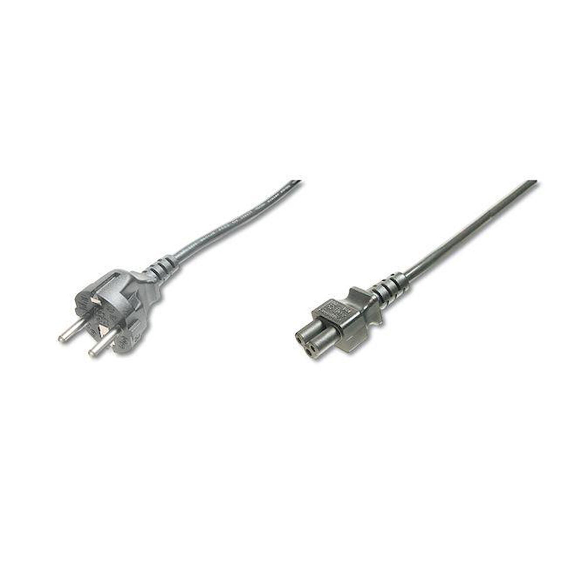 Digitus  AK-440103-018-S 1,8m Yonca güç kablosu